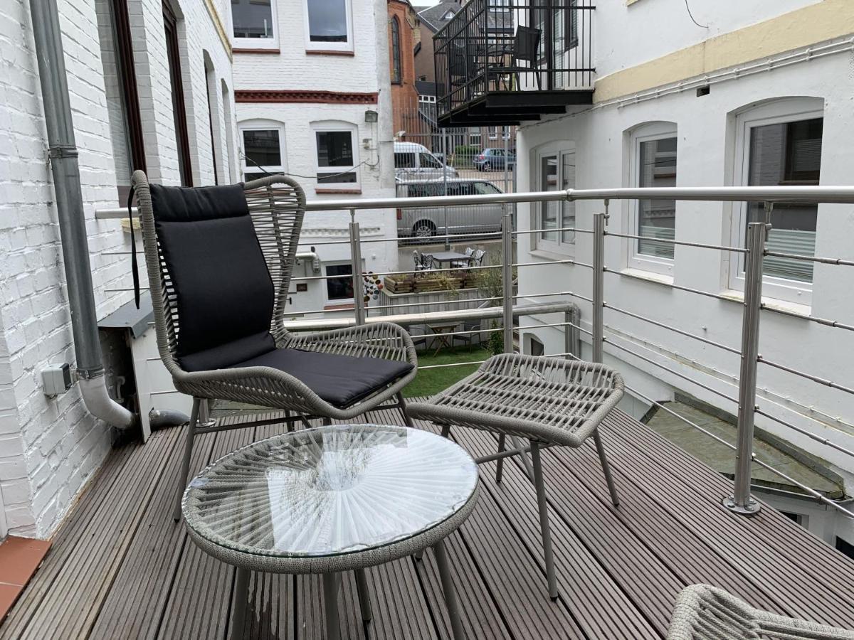 Ferienwohnung Prachtstueck Flensburg Buitenkant foto
